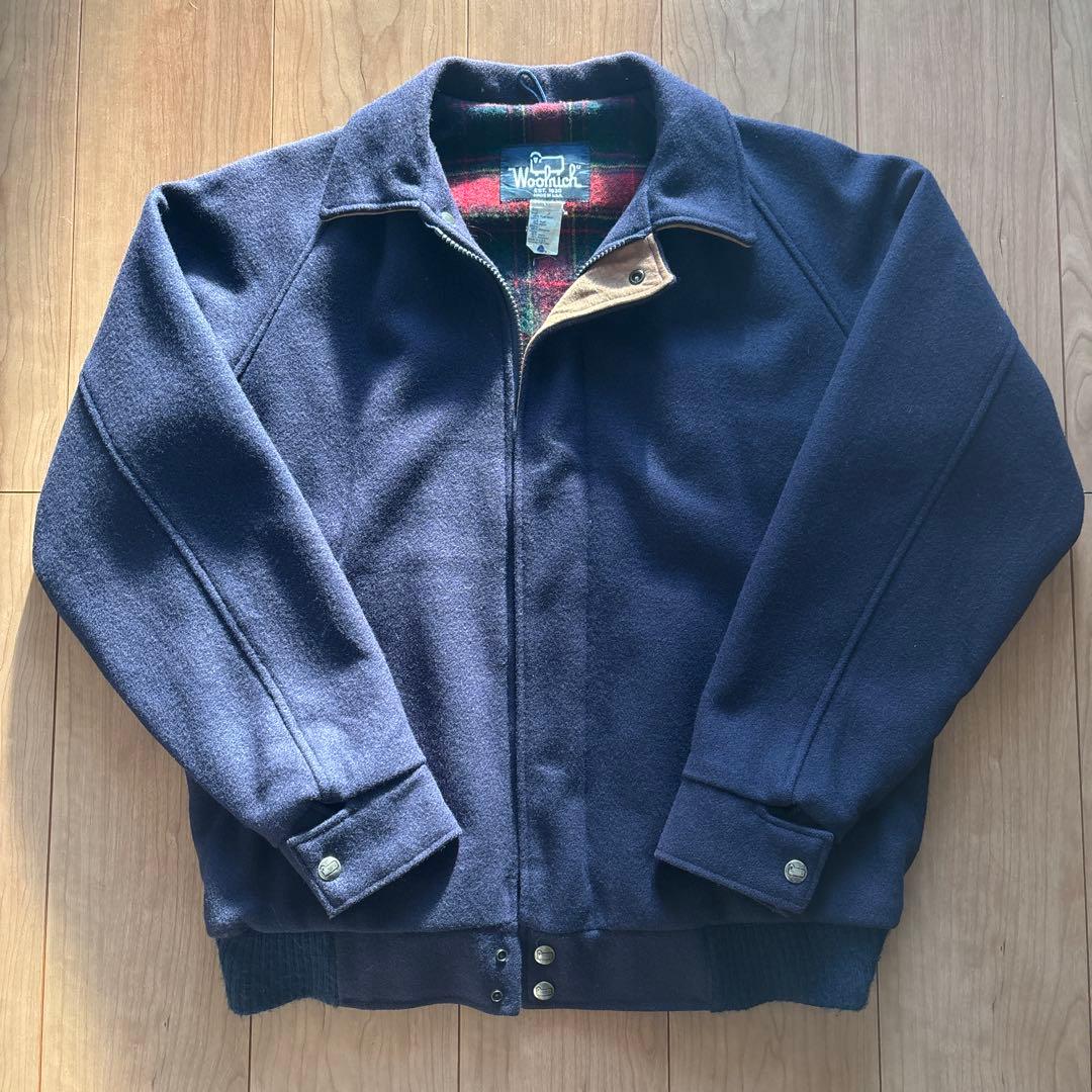 あ*た様 80’s WOOLRICH USA製 ウールジャケット 裏地チェック