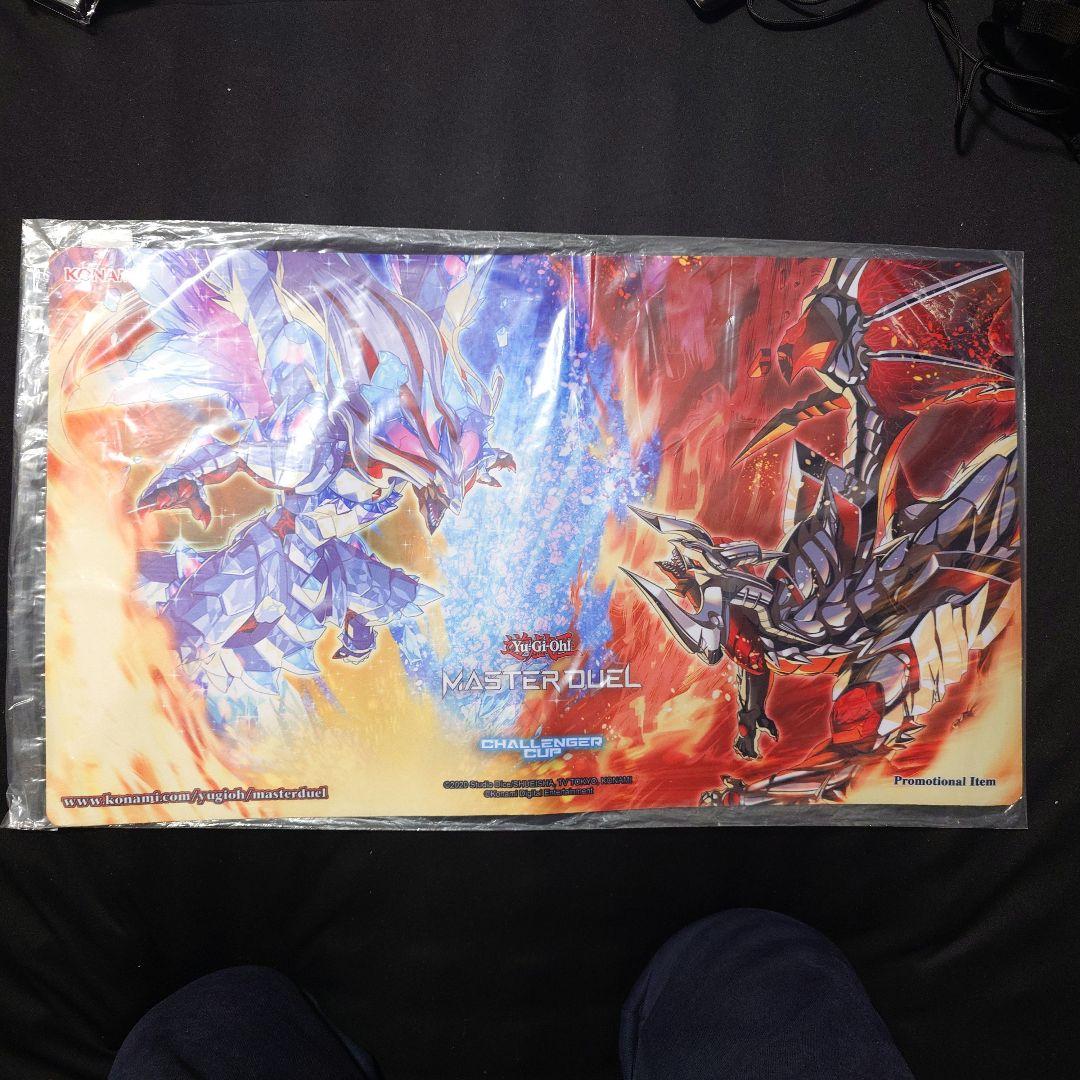 【残り1】マスターデュエル　烙印融合プレイマット(CHALLENGER CUP) 烙印融合にブルーアイズ強化！！環境を変える新カードを解説！【遊戯王