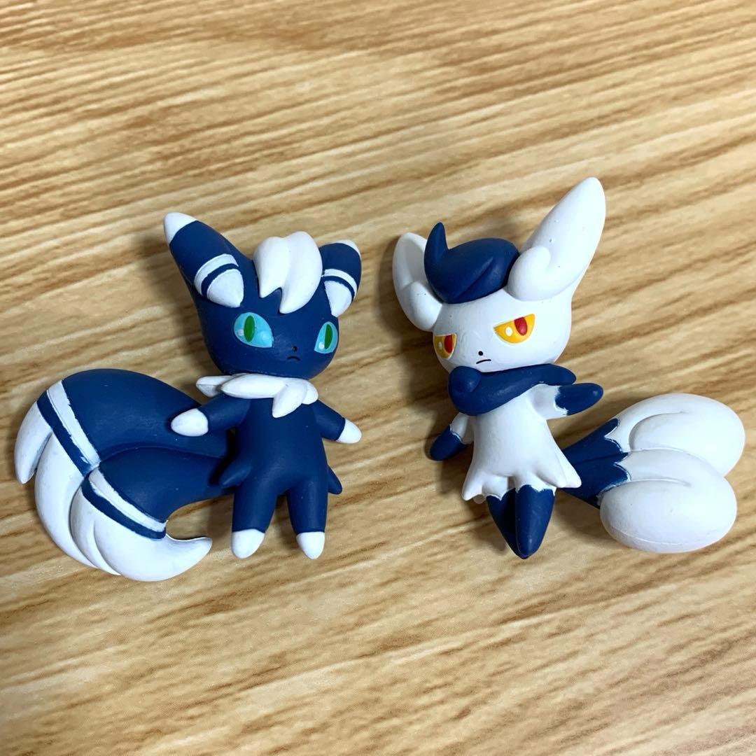 ポケモン モンコレ ニャオニクス オスのすがた メスのすがた フィギュア