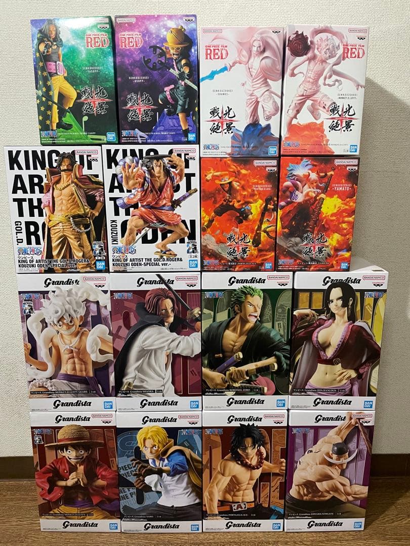 ワンピースフィギュア16体まとめ売り - メルカリ