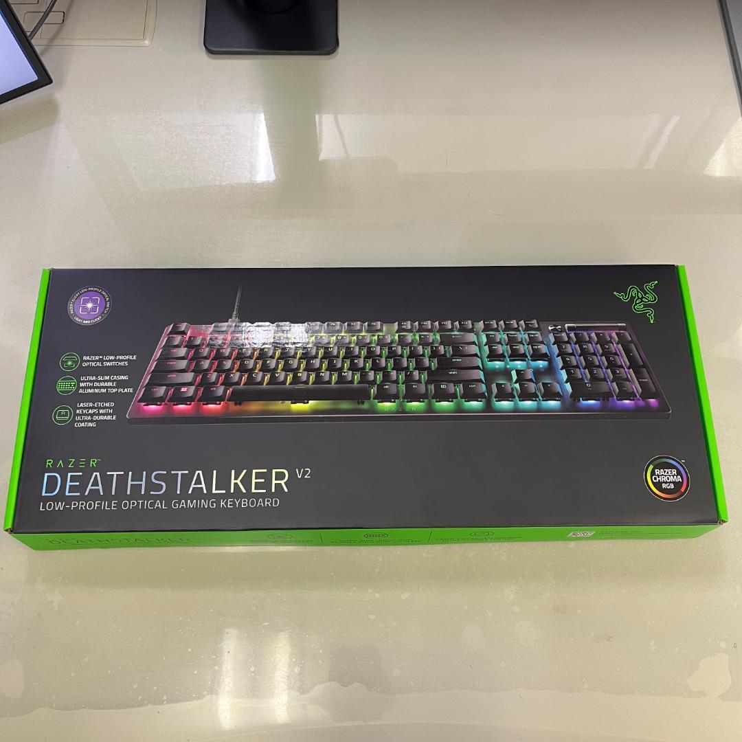 【美品】Razer DeathStalker V2 JP Clicky（有線） Razer DeathStalker V2 JP Clicky Optical Switch デスストーカー