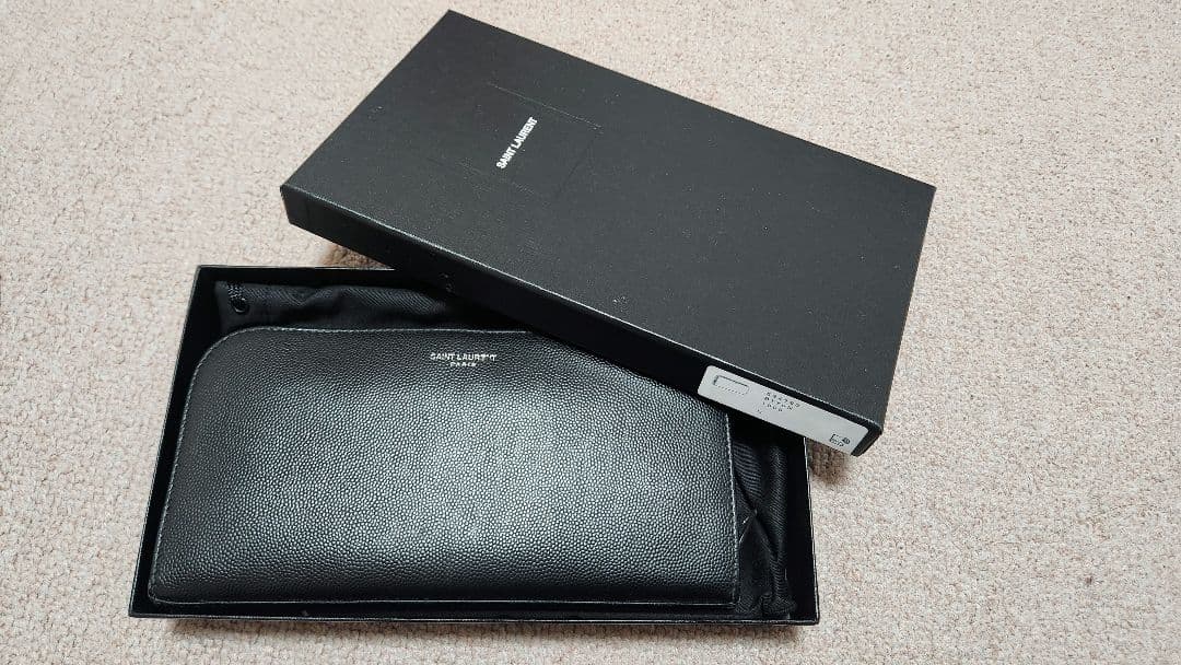 SAINT LAURENTブラック 長財布 楽天市場】サンローラン 長財布 メンズ ブラック SAINT LAURENT PARIS