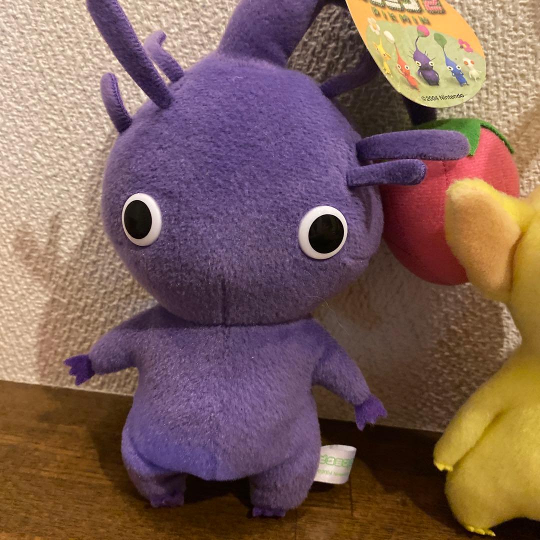 2001 赤 黄 青ピクミン 2004 紫 白ピクミン ぬいぐるみセット - メルカリ