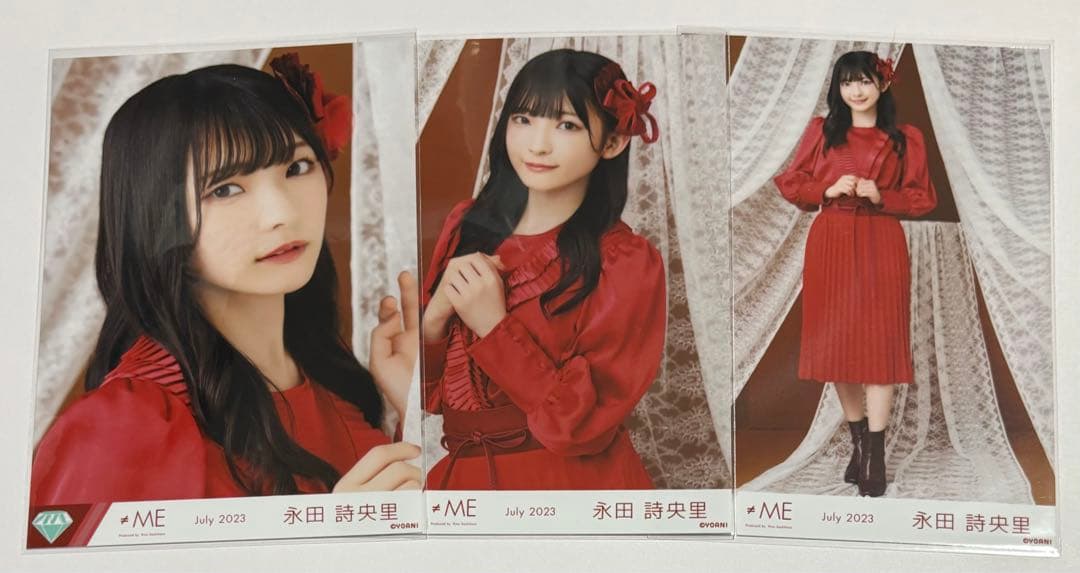 ノイミー 永田詩央里 生写真 4周年コンサート衣装② コンプ - メルカリ