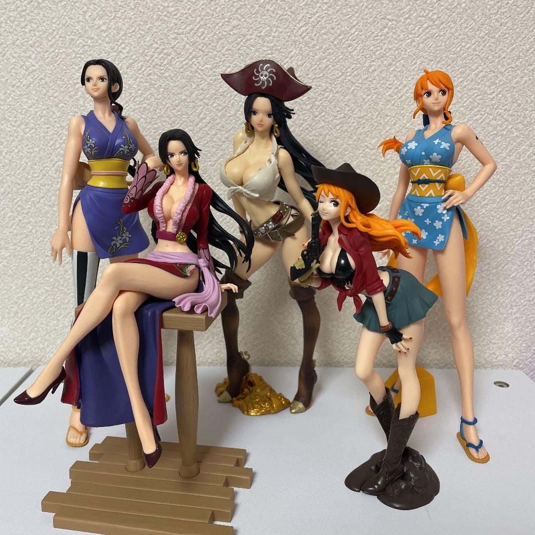 ワンピース フィギュア ハンコック ナミ ロビン - メルカリ