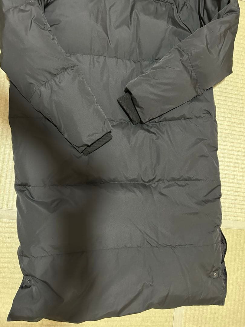 ezo& エゾト フード付き ロングダウンジャケット （メンズLレディース