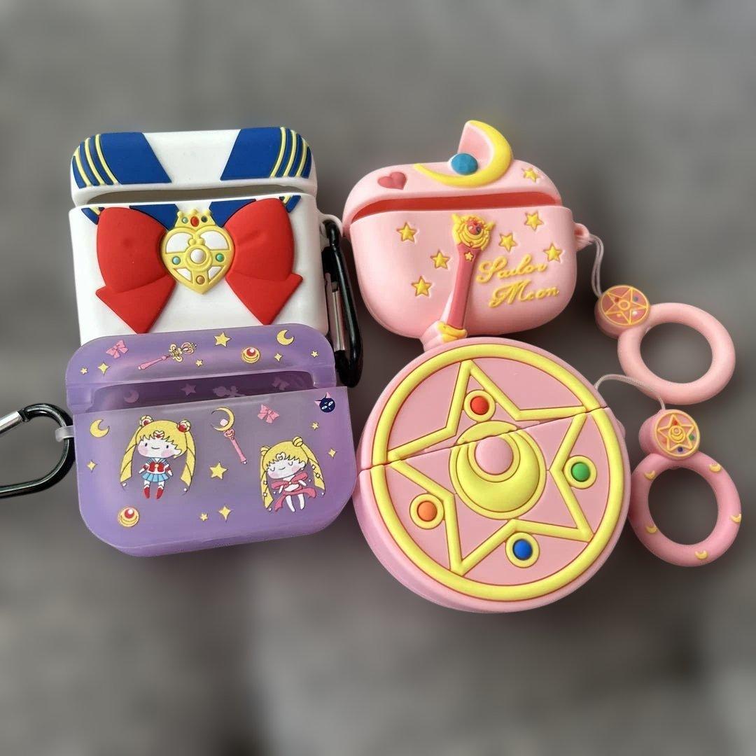 AirPodsケース セーラームーン 4点セット - メルカリ