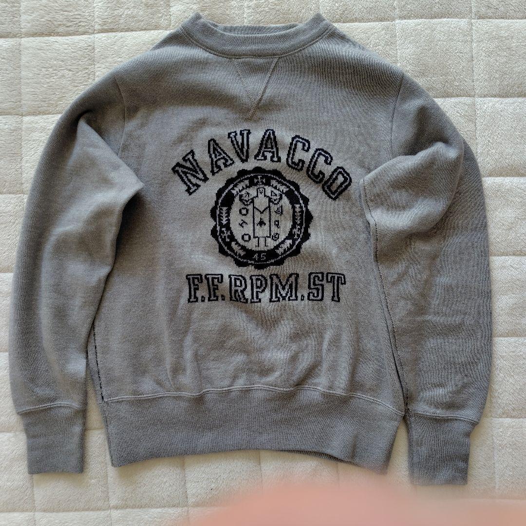 45R　ニットトレーナー　グレー