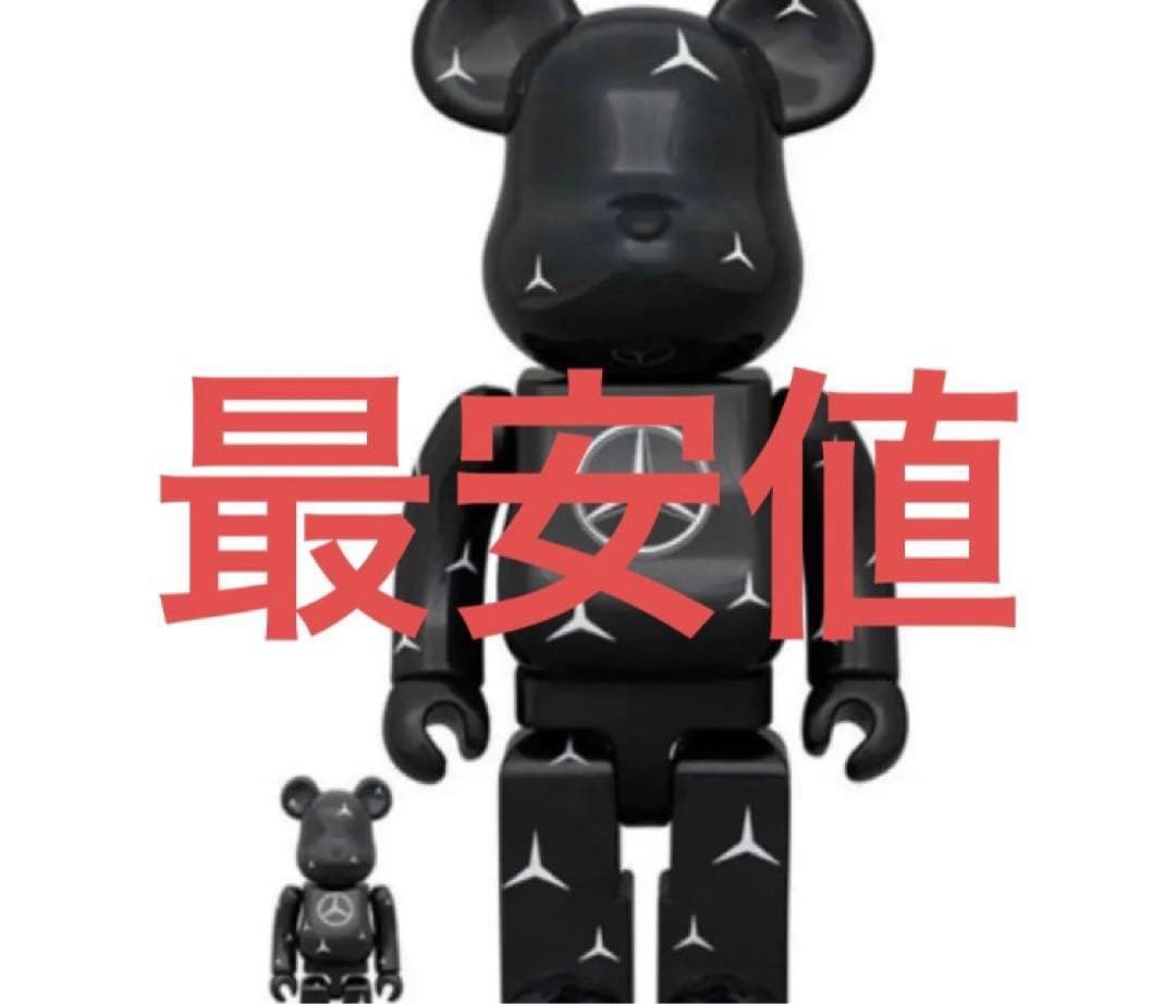 新品 Mercedes-Benz×BE@RBRICK 100％&400％ - メルカリ