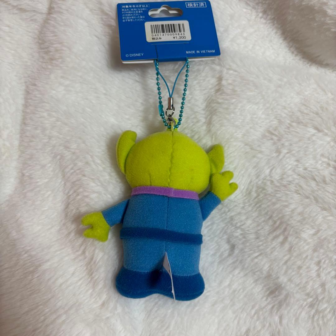 ディズニー リトルグリーンメン ストラップ - メルカリ