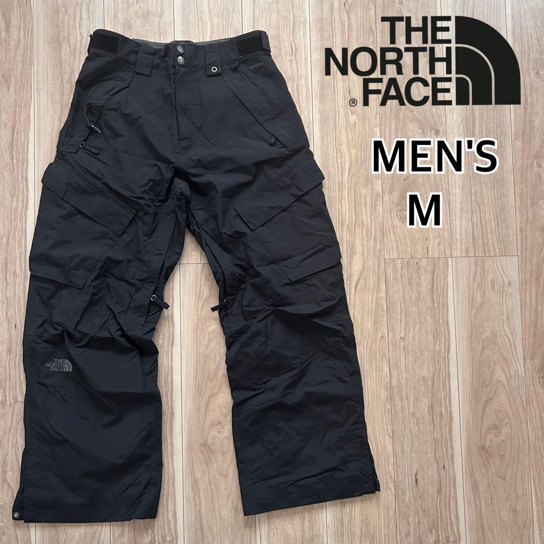 日本未入荷　ノースフェイス　メンズ　ハイベント　スノーボードパンツ　M 黒　防水