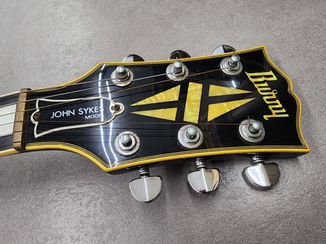 burny バーニー ジョンサイクスモデル レスポール 現状品 - メルカリ