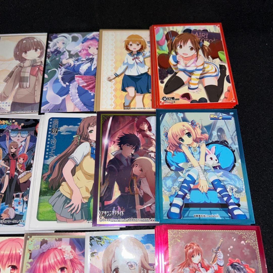 12367 キャラスリ キャラクタースリーブ大量セット 計130枚 - メルカリ