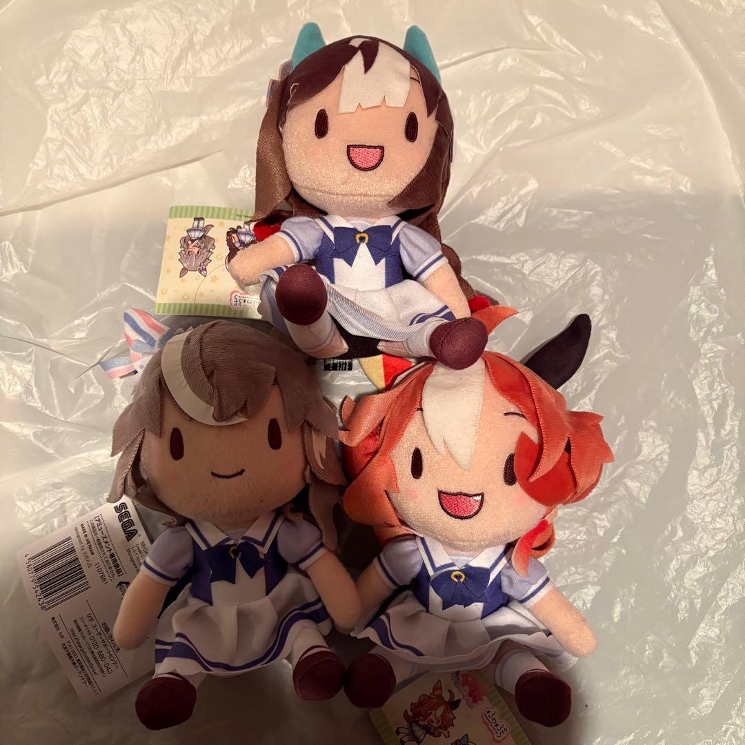 ウマ娘 プリティーダービー ふわぷちぬいぐるみ Vol.2 全3種セット
