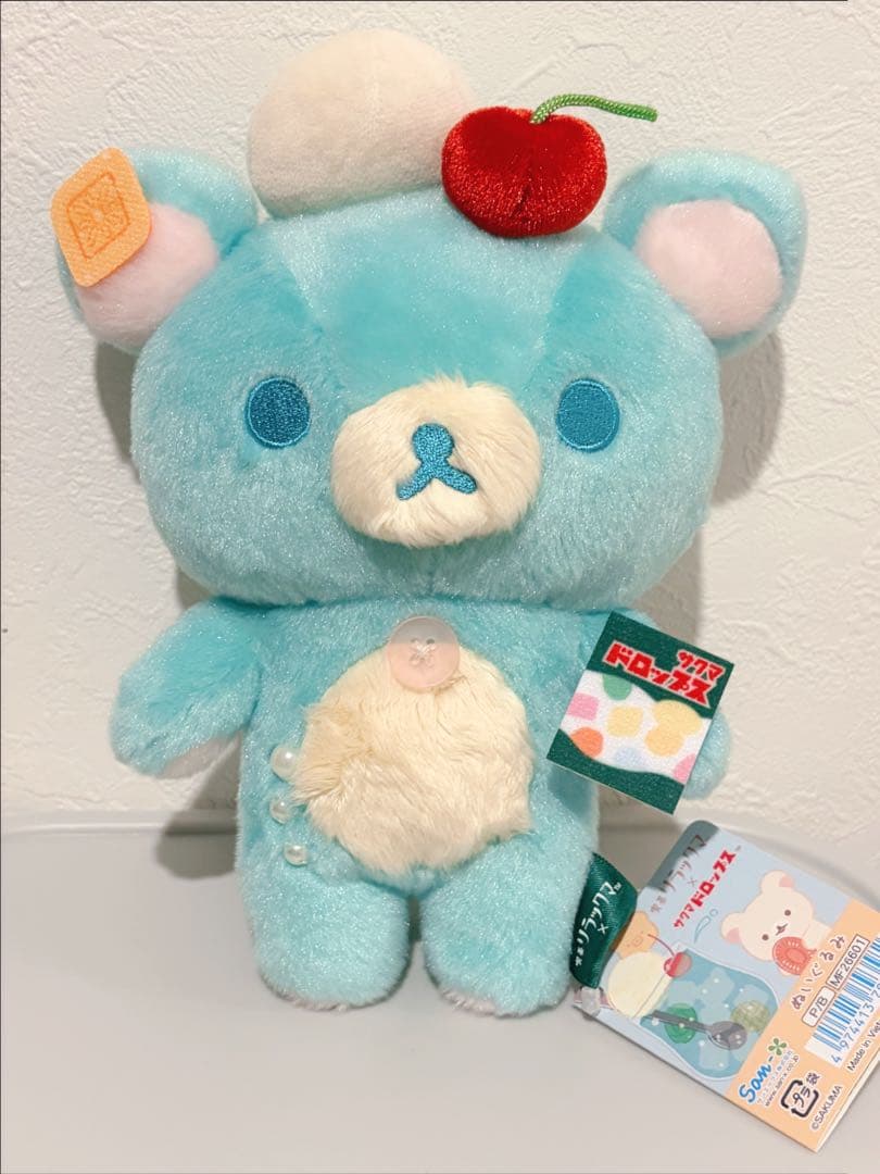 喫茶リラックマ×サクマドロップス クリームソーダ風コリラックマ