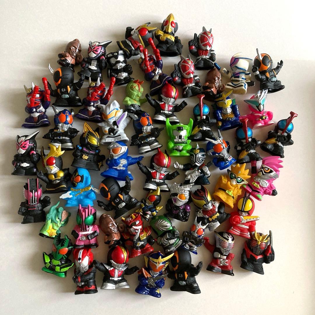 仮面ライダー指人形 54個 - メルカリ