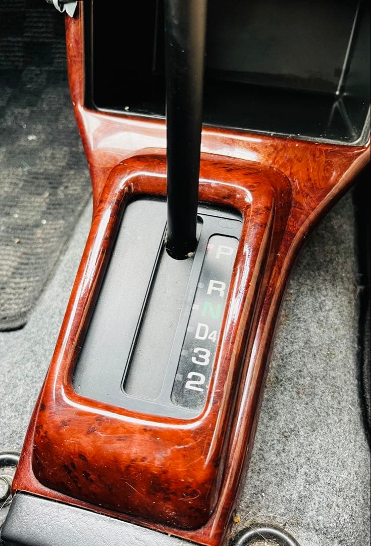 【 ダイハツ ミラジーノ L700S 】シフトゲートウッドパネル 木目