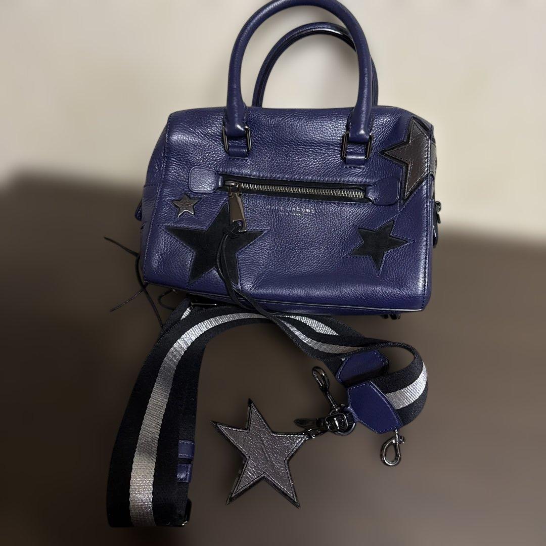 MARC JACOBS マークジェイコブス　星柄　スター　ミニボストン　バッグ