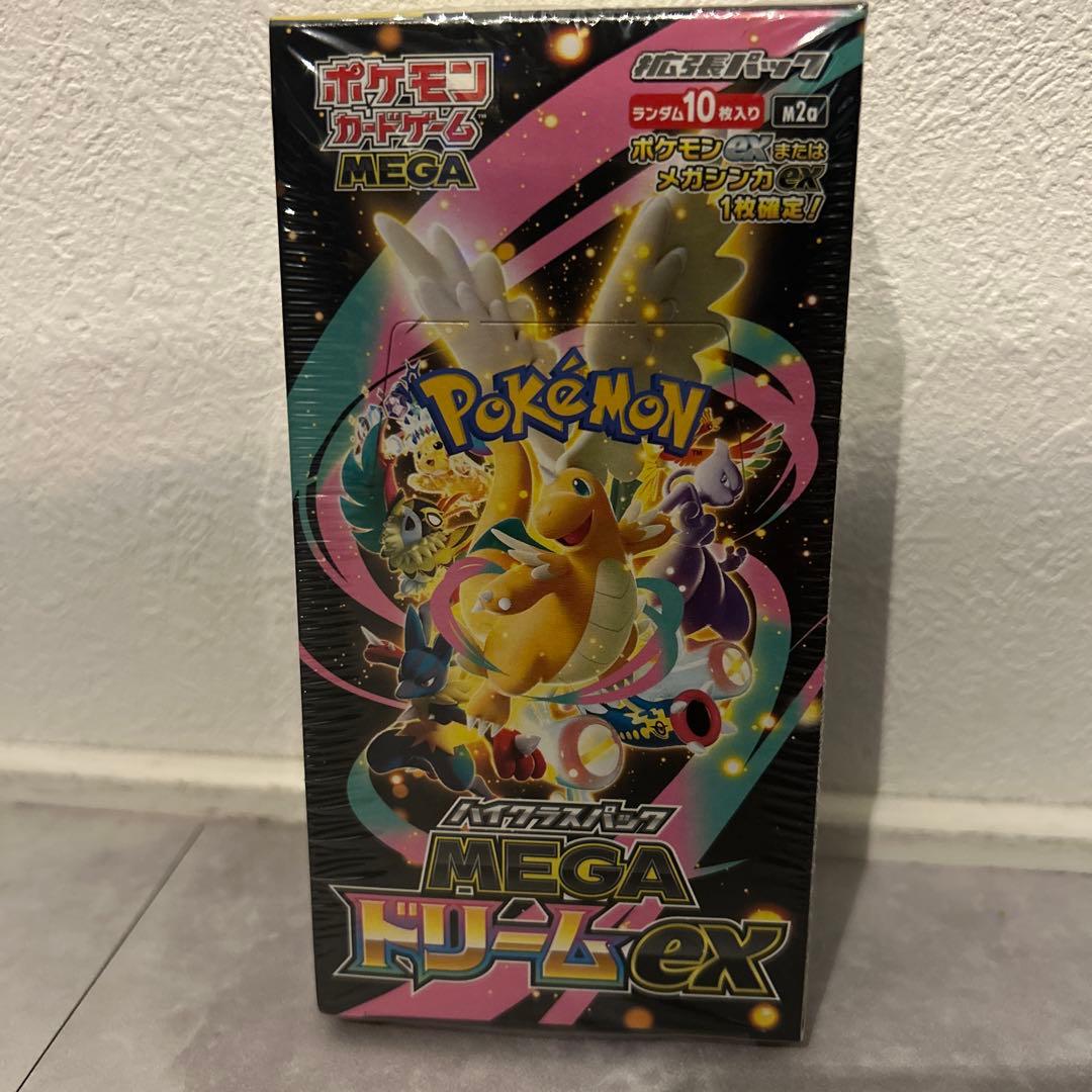 ポケモンカード　MEGAドリームex 1BOX 新品・未開封　 シュリンク付