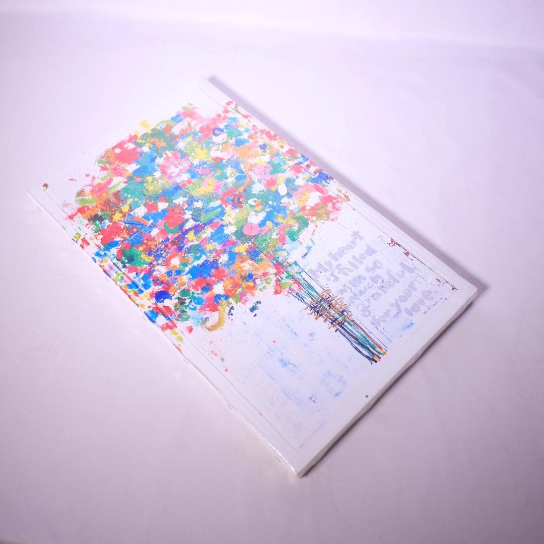 木梨憲武 キャンバスアート《感謝》木梨憲武展 2022 数量限定 絵画 アート