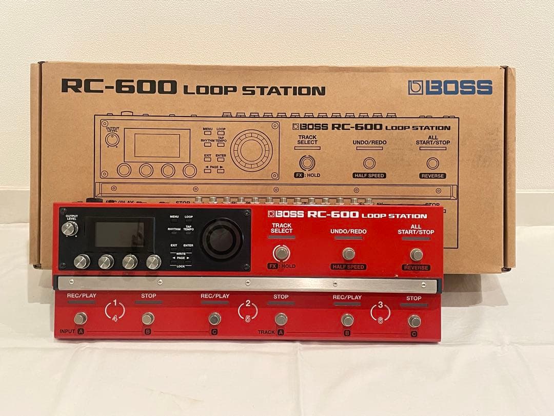 未使用 BOSS RC-600 ループステーション