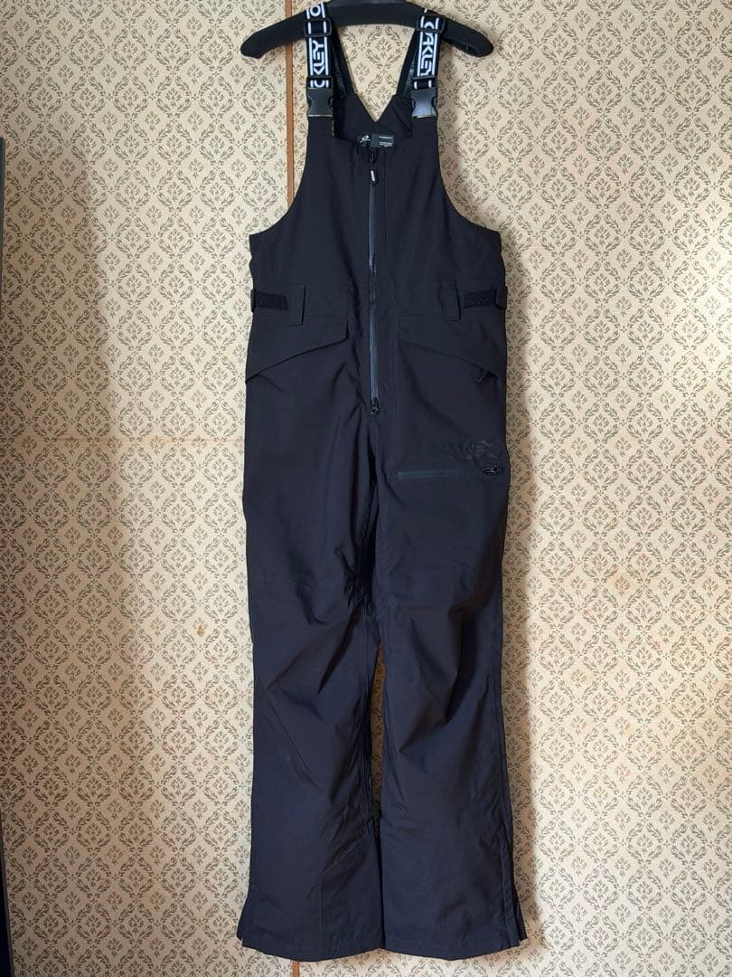 OAKLEY ブラック オーバーオール S/JPN M ビブパンツ