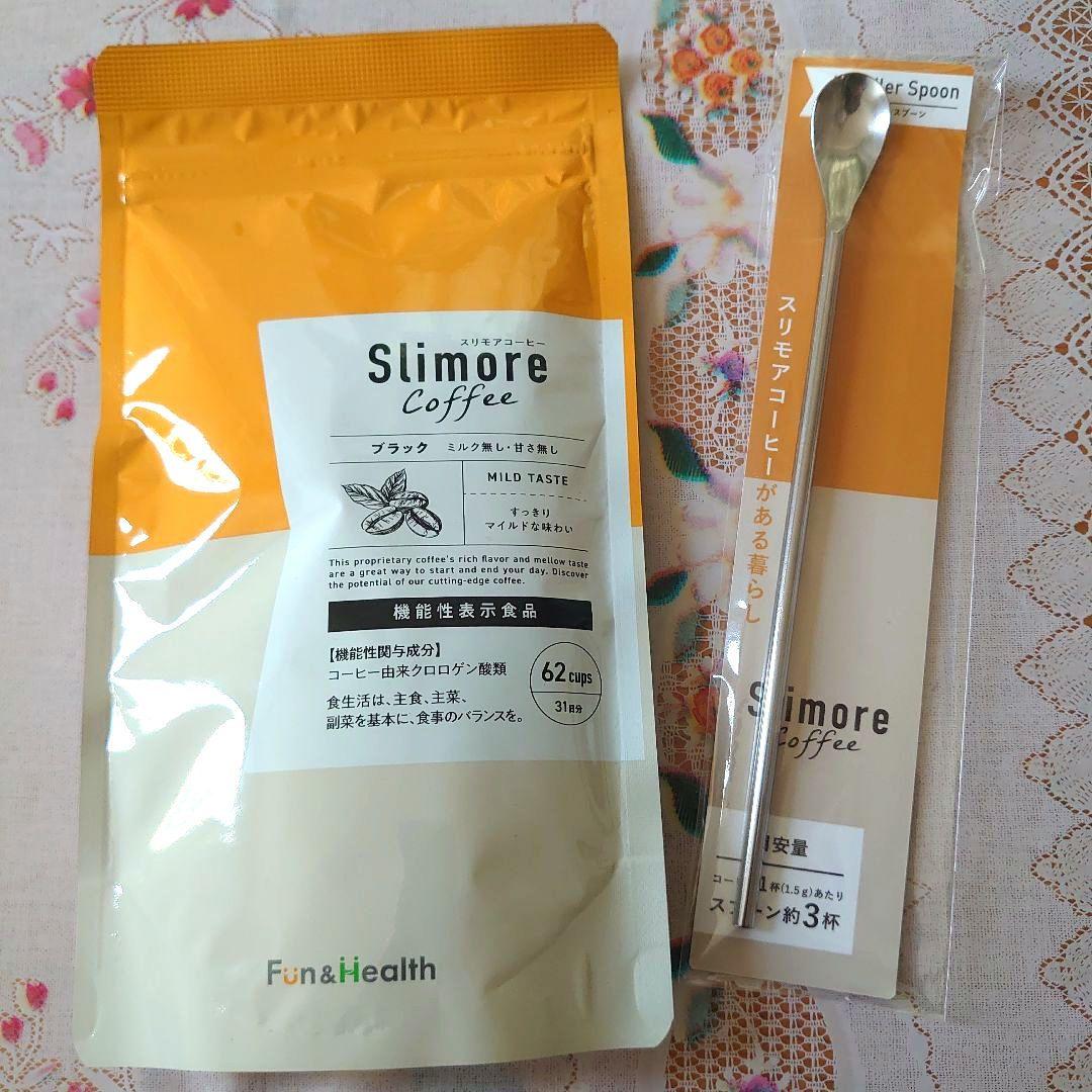 新品未開封 新日本製薬 スリモアコーヒー 62cups 31日分 マドラー付き