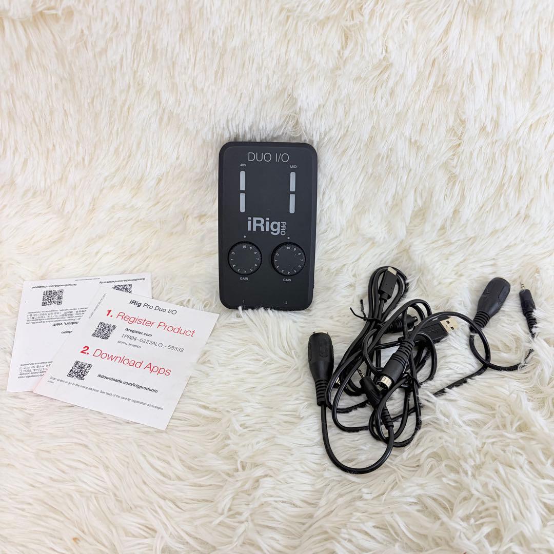 iRig Pro DUO I/O オーディオインターフェイス