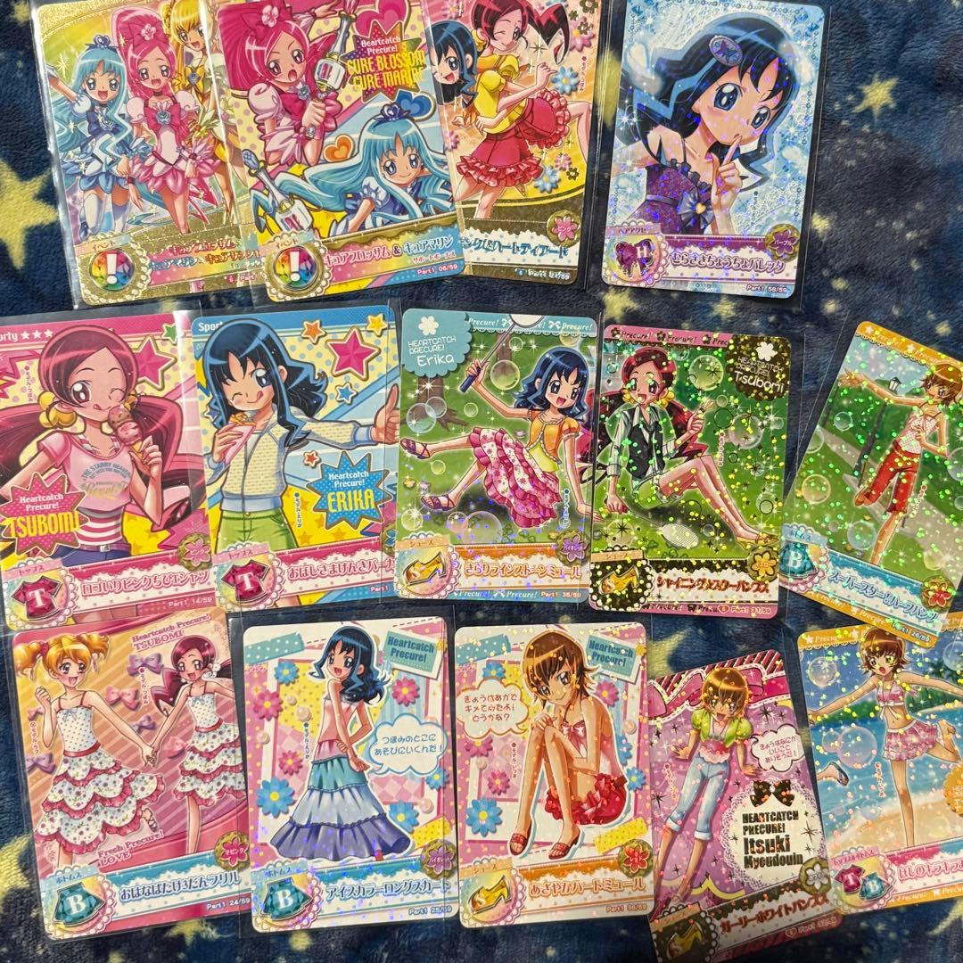 ハートキャッチプリキュア データカードダス 82枚 PSレアあり - メルカリ