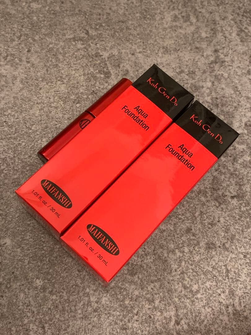 Koh Gen Do Aqua Foundation 012 2本 マスカラ