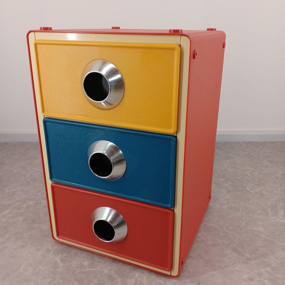 激レア‼️ヴィンテージ☆任天堂【ユニラック 3段引き出し収納ボックス