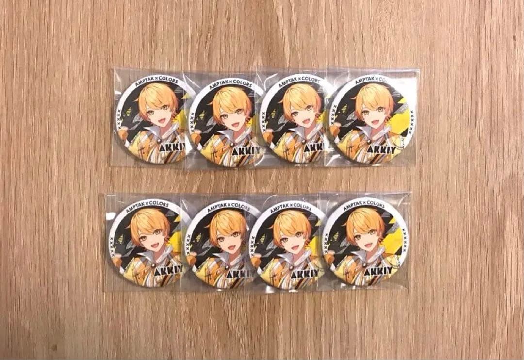 AMPTAKxCOLORS あっきぃ NewYear 缶バッジ アンプタック - メルカリ