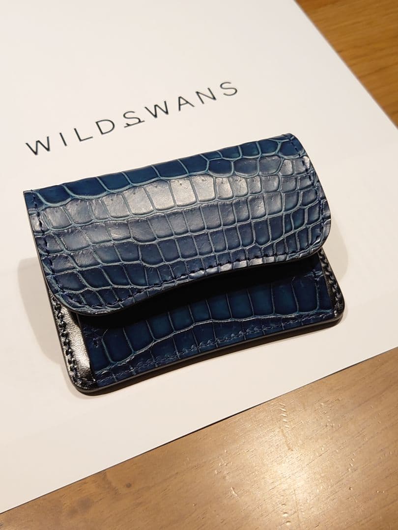 WILDSWANS ワイルドスワンズ 藍染クロコ タング - メルカリ