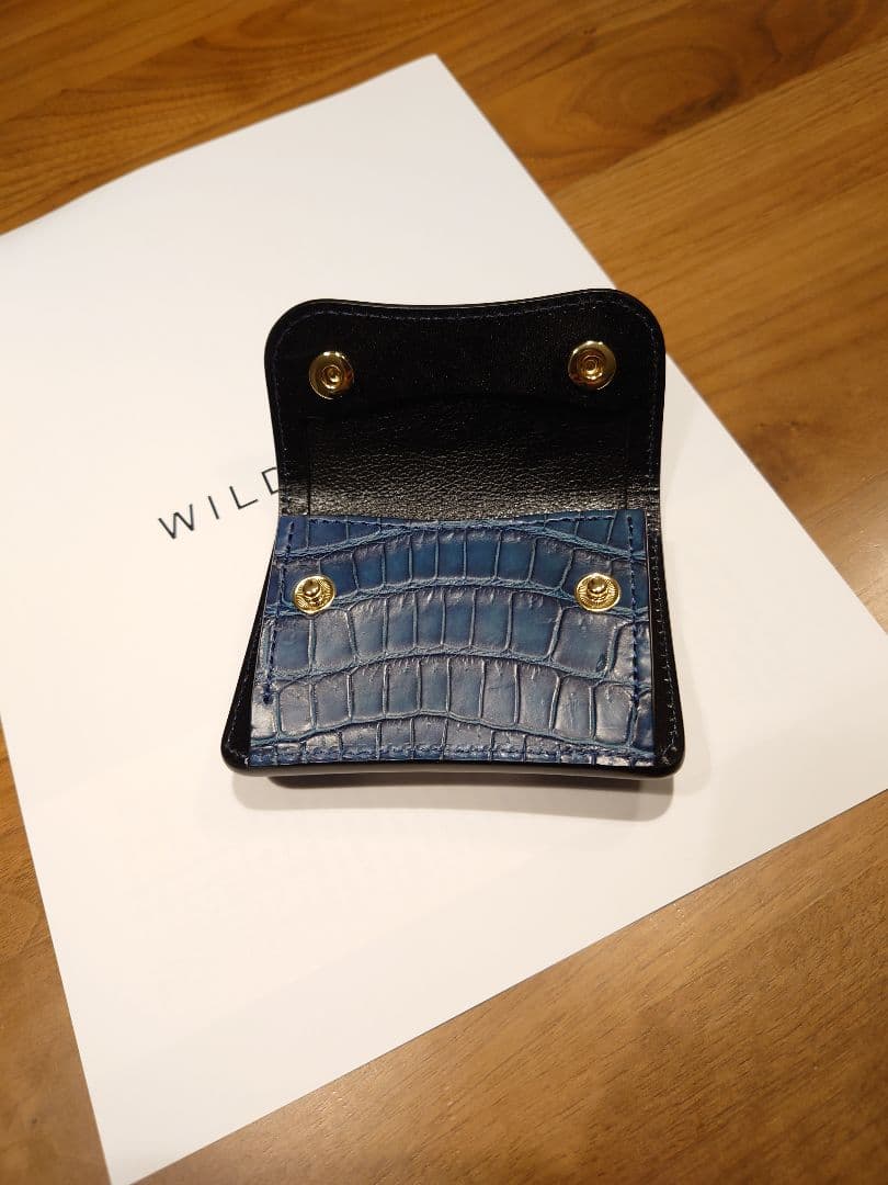 WILDSWANS ワイルドスワンズ 藍染クロコ タング - メルカリ