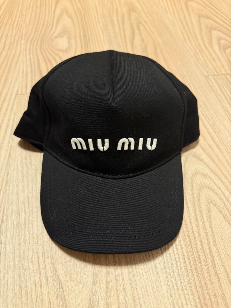 MIU MIU ブラックキャップ M