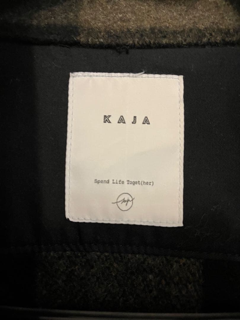 WOOL BUFFALO CHECK CPO JACKET 1 KAJA OVY - メルカリ