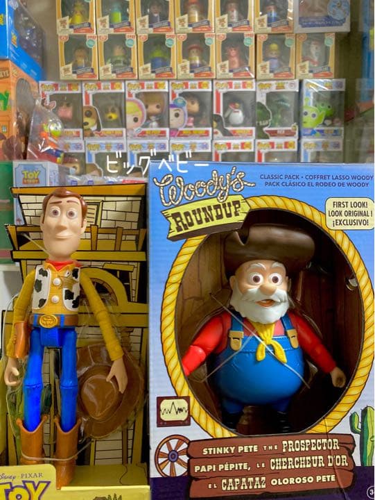 トイストーリー プロスペクターフィギュア ウッディ ラウンドアップ