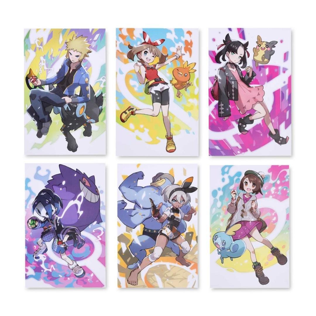 海外ポケセン限定】さいとうなおき ポスター Dセット6枚 トレーナーズ