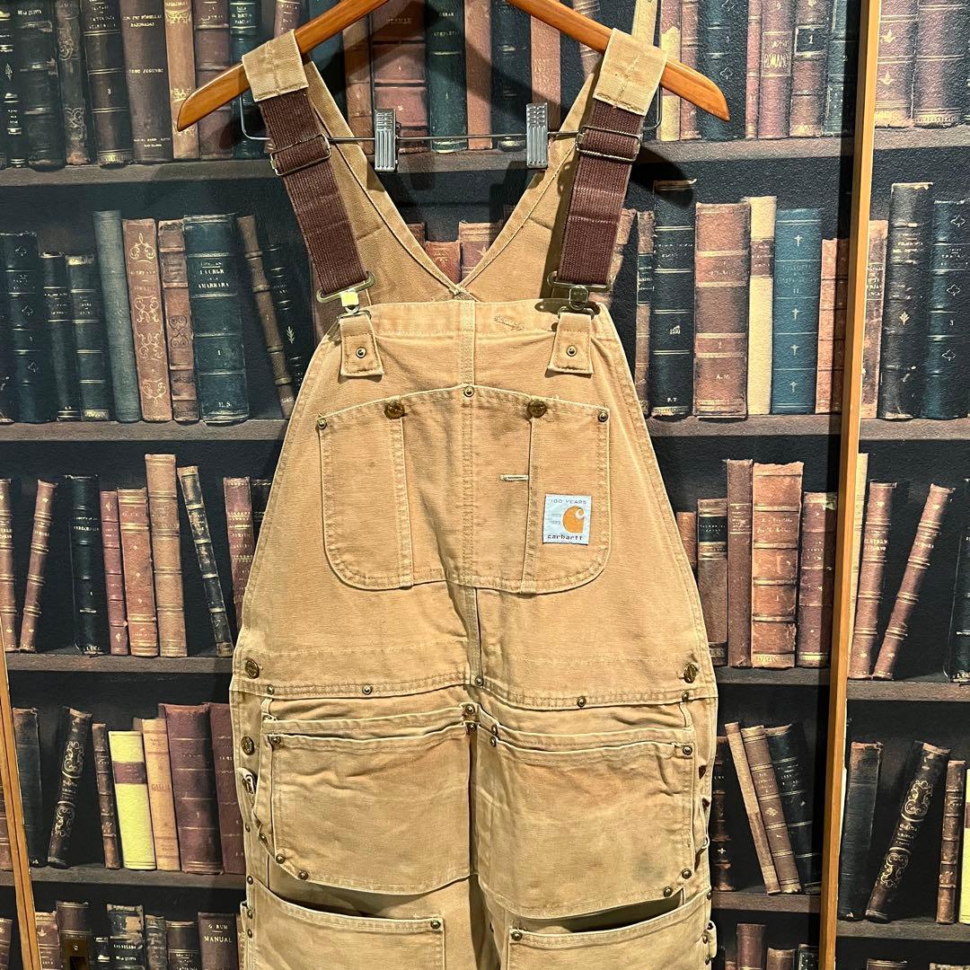 80'S Carhartt オーバーオール エプロン 100周年 USA製 - メルカリ