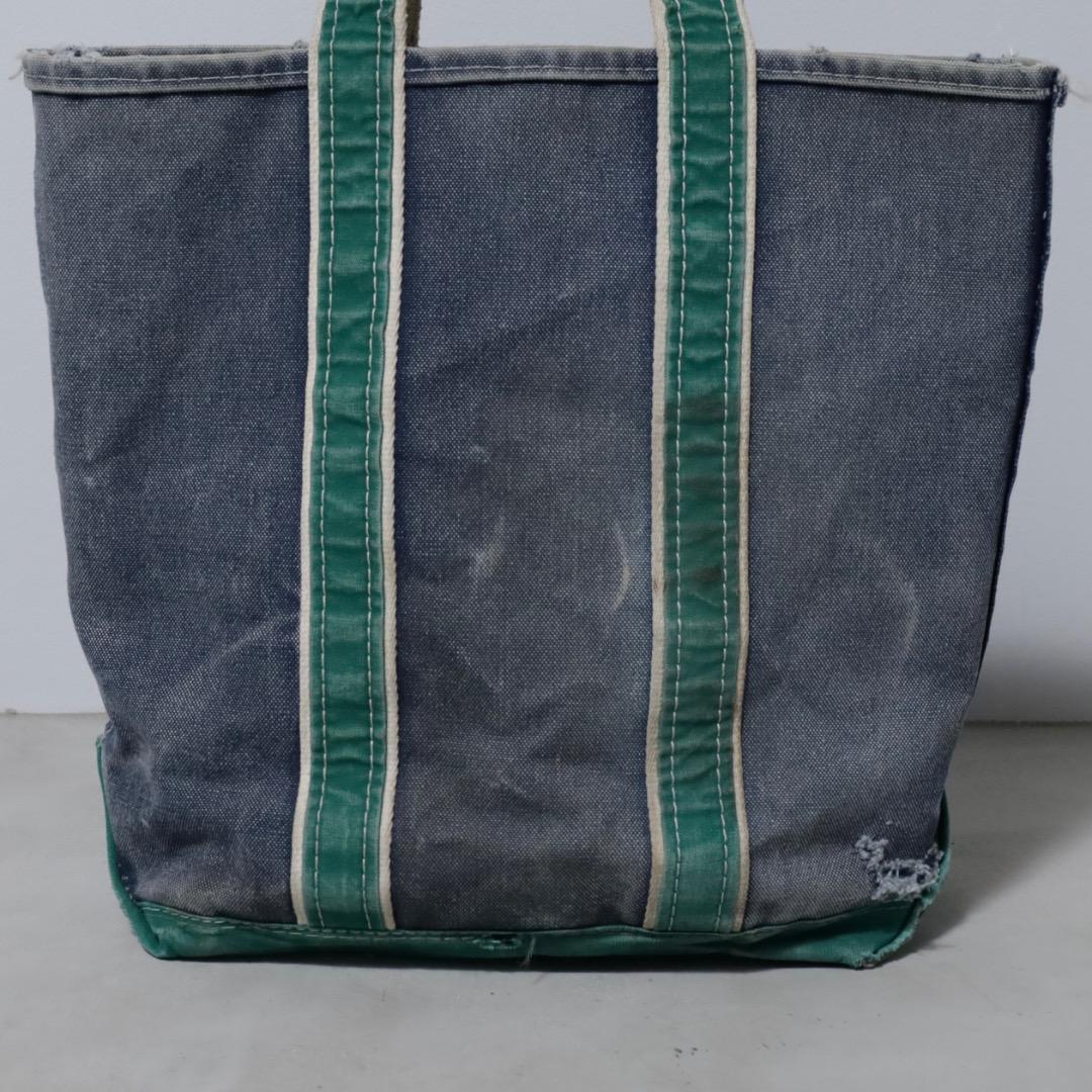 希少 フェード ダメージ ボロ L.L.BEAN デラックストート 80s ギザ