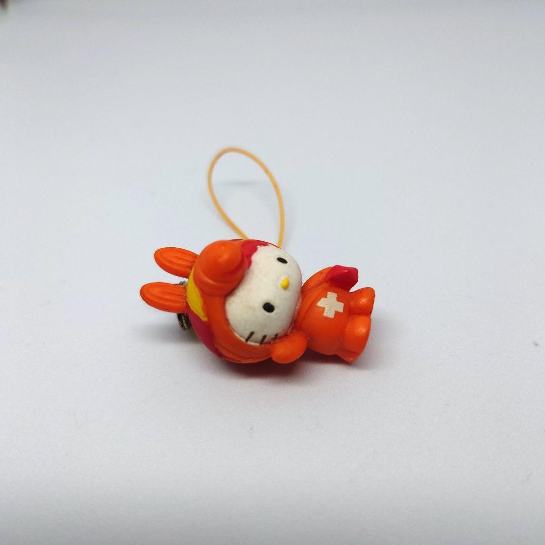 ハローキティ ロディ ストラップ オレンジ - メルカリ