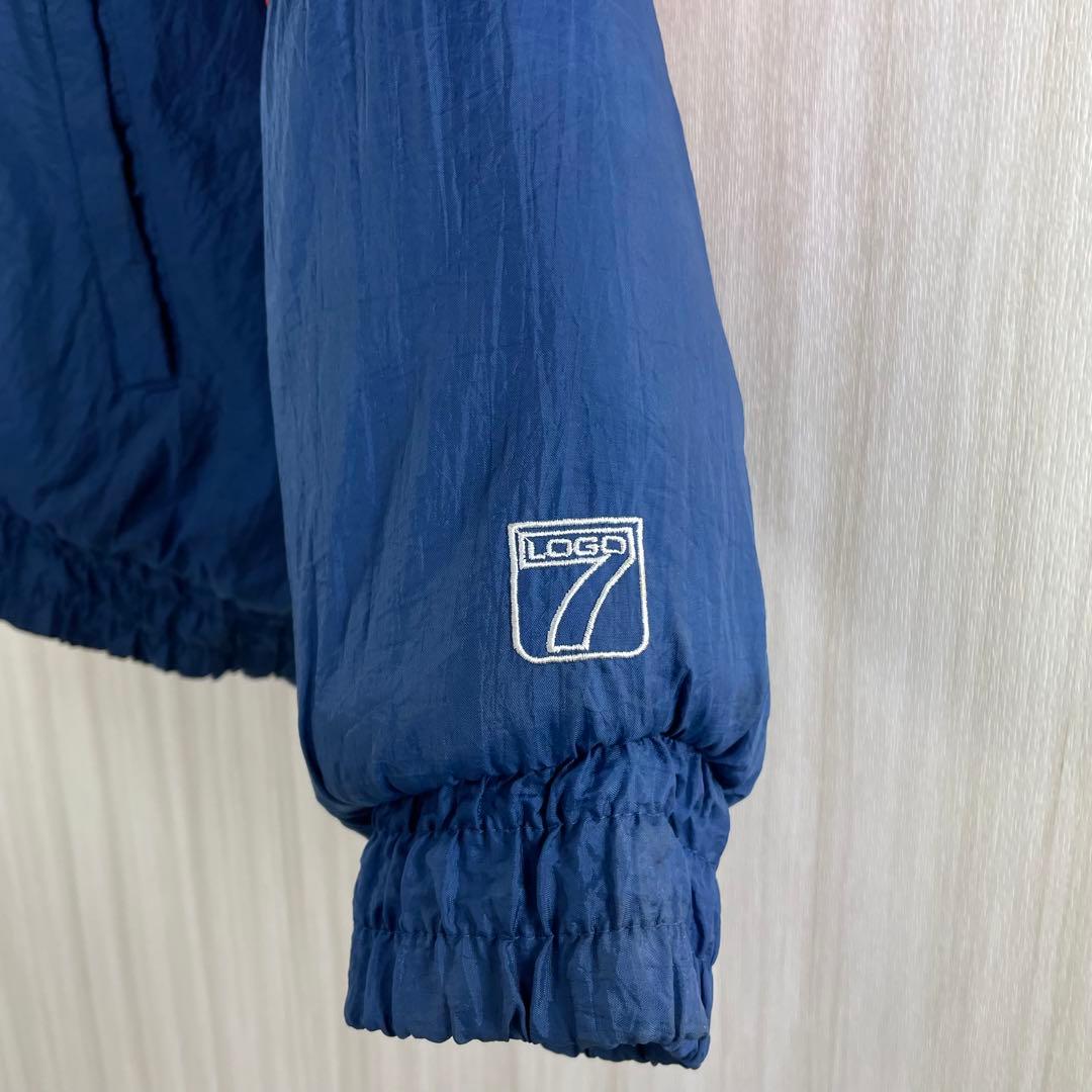 yasu様】ロゴ7 NFL ペイトリオッツ バックロゴ 中綿 ブルゾンパーカー