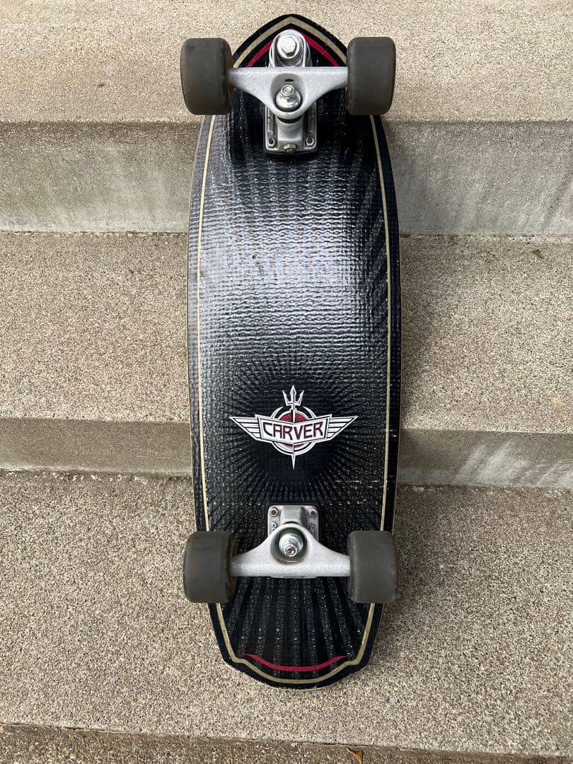 CRAVER スケートボード ブラック希少 サーフスケートボード