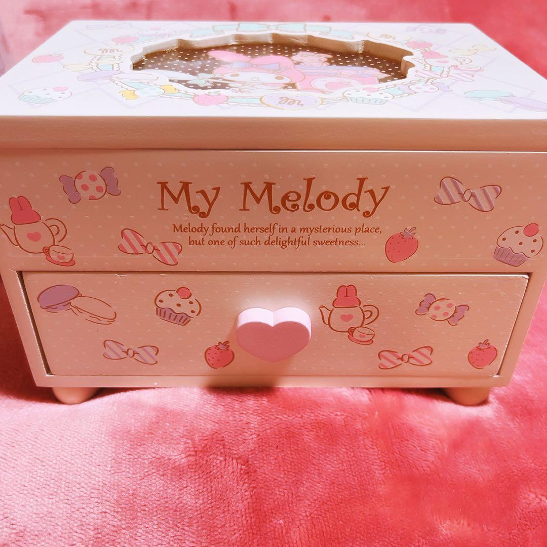 希少レア マイメロディ 木製チェスト ジュエリーケース 2013 サンリオ