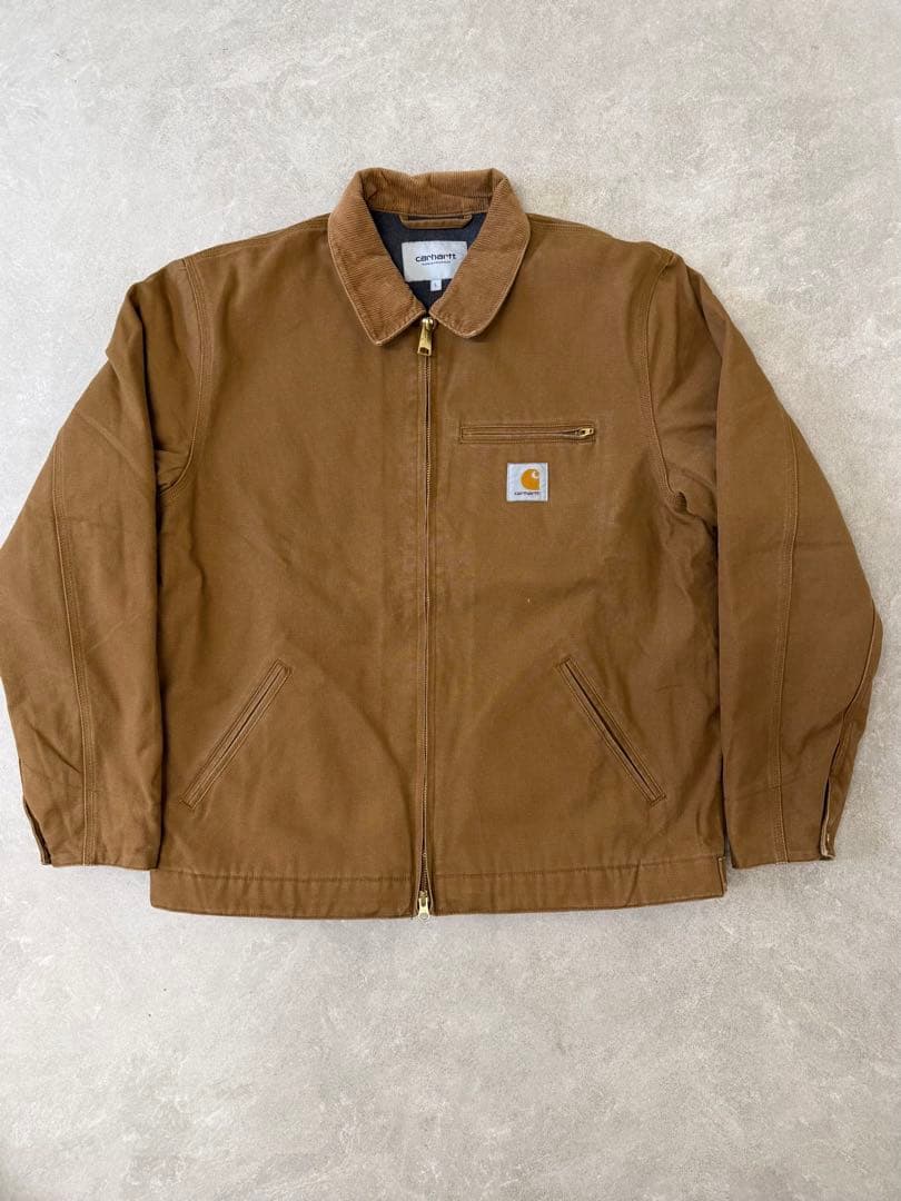 や*る様 Carhartt カーハートWIP デトロイトジャケット　BRN