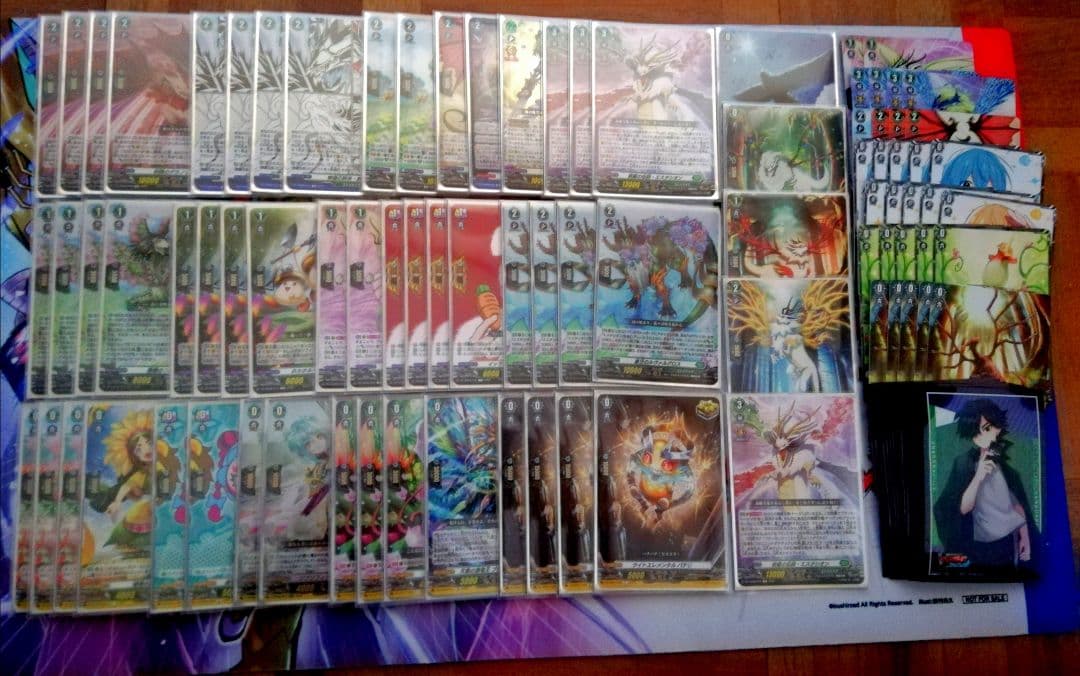 ヴァンガード　ストイケイア　 エスタシオン　デッキ　パーツ付き　スリーブ付き