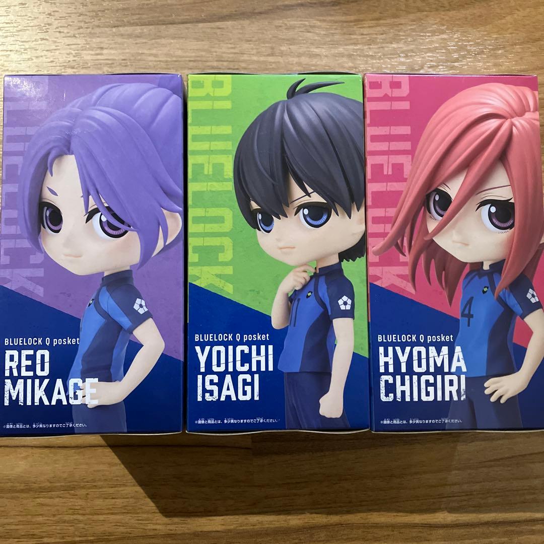 ブルーロック Qposket フィギュア 潔世一 千切豹馬 御影玲王 - メルカリ