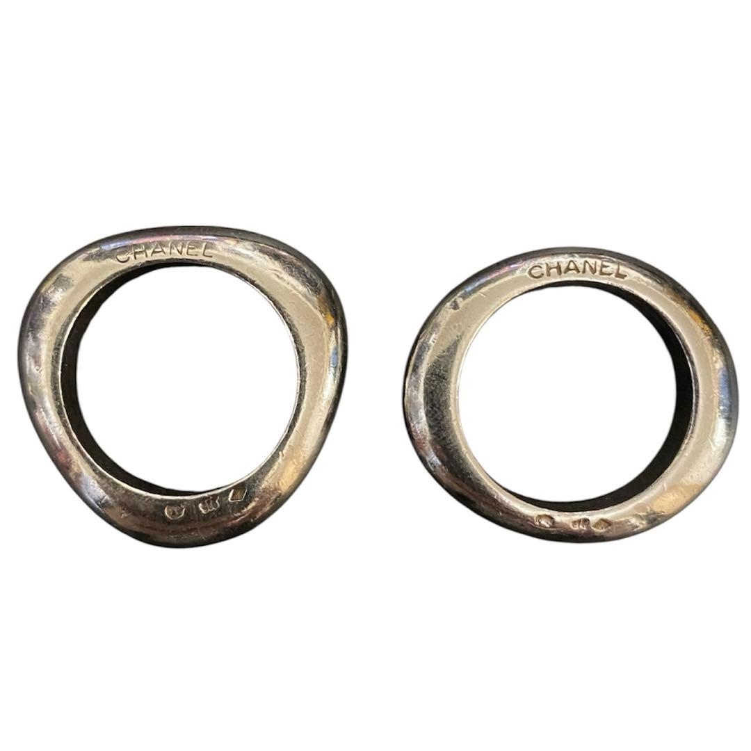 ヴィンテージ CHANEL シャネル リング シルバー