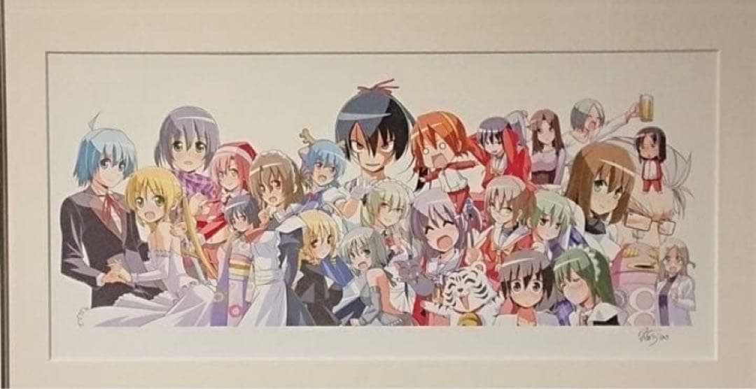 ハヤテのごとく！　畑健二郎　直筆サイン入り　アートグラフA