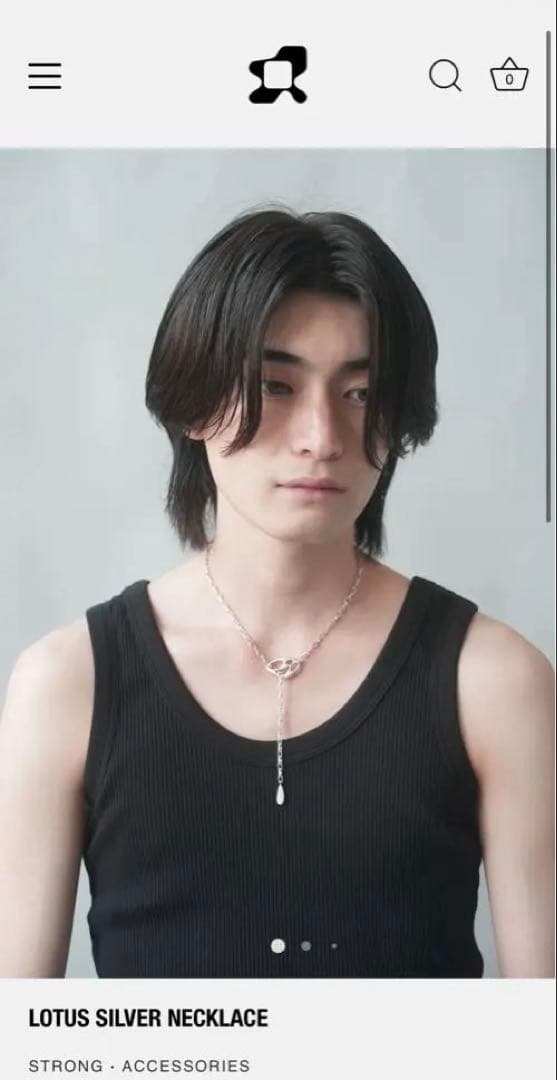 ours strong lotus ネックレス